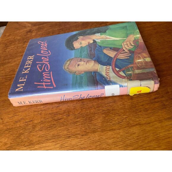 Him She Loves?  1985  M. E. Kerr Romance Television Book - Picture 2 of 7